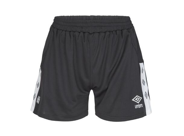 UMBRO UX Elite Shorts W Sort/Hvit 44 Flott spillershorts