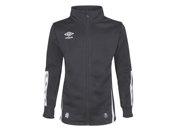 UMBRO UX Elite Track Jacket Sort XXL Polyesterjakke med tøffe detaljer