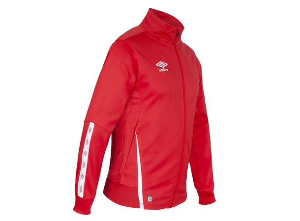 UMBRO UX Elite Track Jacket j Rød 140 Polyesterjakke med tøffe detaljer