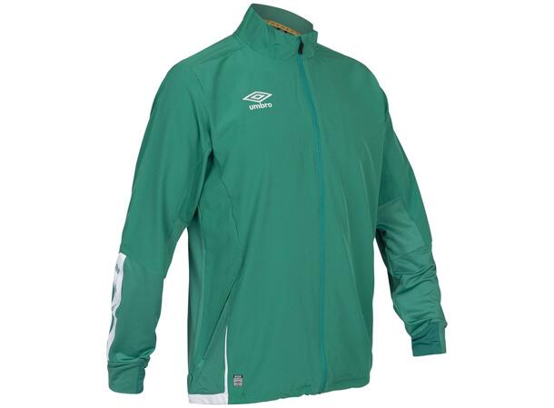 UMBRO UX Elite Trn Jkt Grønn/Hvit L Lett treningsjakke, romslig passform. 
