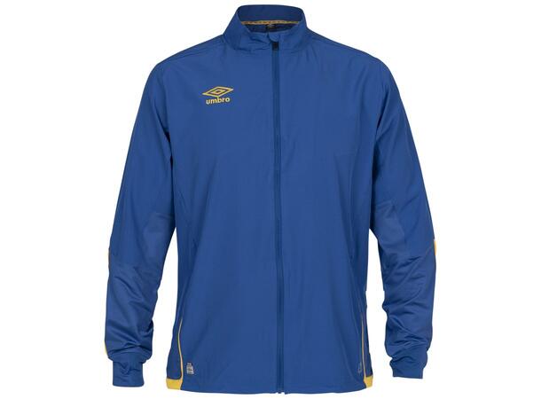UMBRO UX Elite Trn Jkt jr Blå/Gul 140 Treningsjakke 