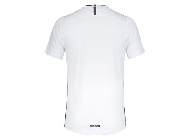 UMBRO UX Elite Trn Tee jr Hvit/Sort 140 Teknisk trenings t-skjorte til junior 