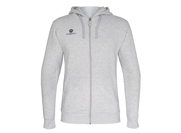 FIBRA Basic Hood Jacket Grå XL Hettegenser med liten logo 