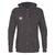 UMBRO Basic Hood Jacket jr Sort 152 Hettegenser med liten logo 