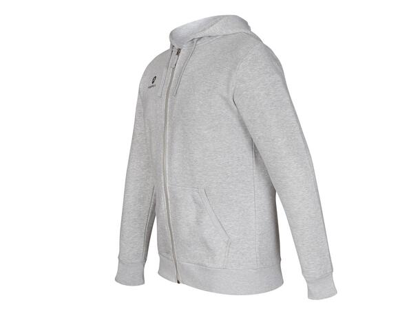 FIBRA Basic Hood Jacket jr Grå 164 Hettegenser med liten logo 