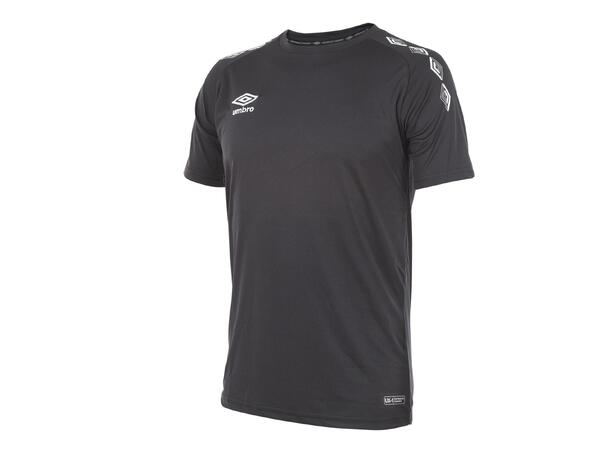 UMBRO UX-1 Trn Tee Sort/Hvit 5XL Enklere teknisk T-skjorte 