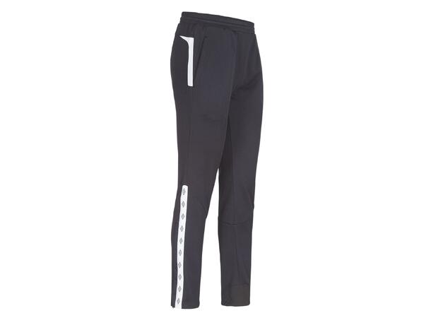 UMBRO UX Elite Pant Reg Sort/Hvit S Treningsbukse i normal passform 