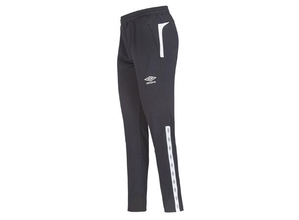 UMBRO UX Elite Pant Reg Sort/Hvit S Treningsbukse i normal passform 