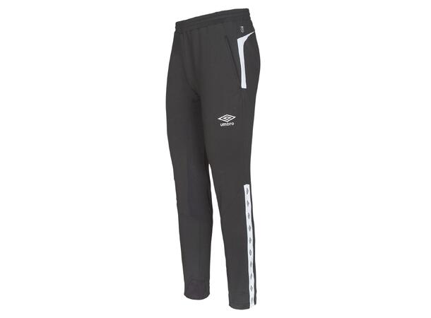 UMBRO UX Elite Pant Slim Sort/Hvit M Treningsbukse i smal passform 