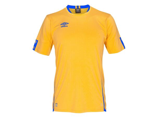 UMBRO UX Elite SS Jsy Gul/Blå XXL Flott kortermet spillertrøye 