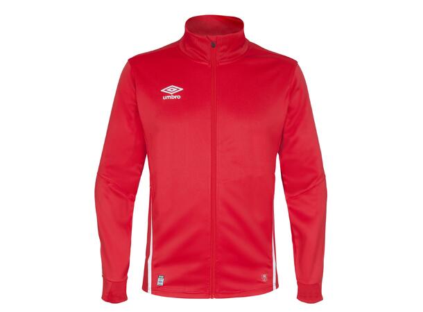 UMBRO UX Elite Track Jacket Rød XXL Polyesterjakke med tøffe detaljer 