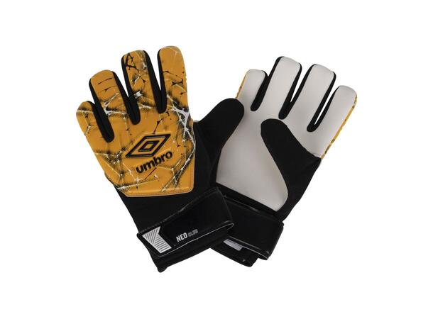 UMBRO Neo Club Glove jr Oransje 4 Tøff keeperhanske til barn og ungdom