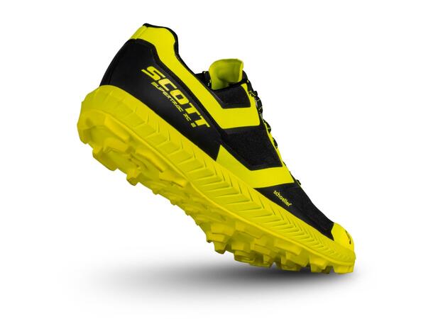 SCOTT Shoe Supertrac RC 2 Sort/Gul 44,5 En teknisk løpesko for fjellet 