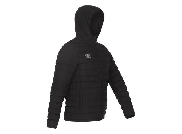 UMBRO Core Padded Jkt Sort 5XL Vattert jakke med hette 
