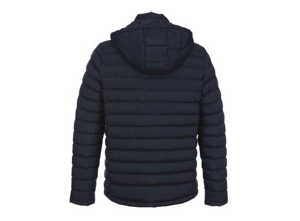 FIBRA Edge Padded Jkt Marine M Vattert jakke med avtagbar hette 