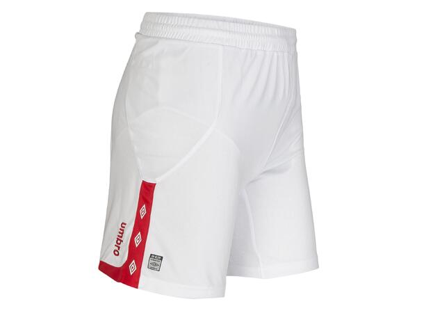 UMBRO UX Elite Shorts Hvit/Rød 3XL Flott spillershorts 