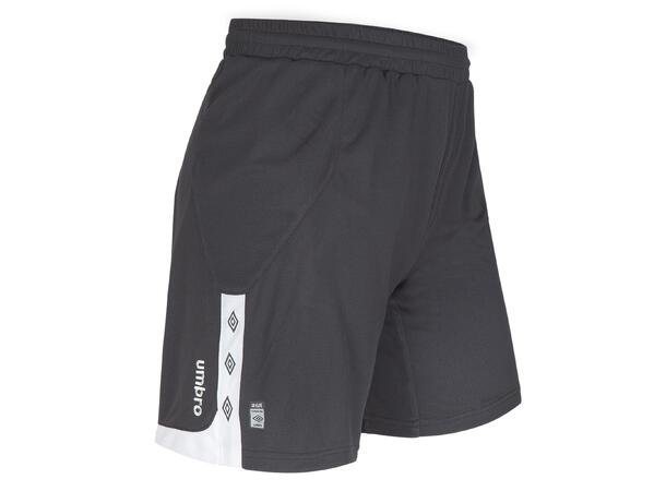 UMBRO UX Elite Shorts Sort/Hvit 4XL Flott spillershorts 