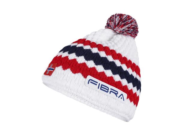 FIBRA Lue Plain Strikket Strikket lue med fleece på innsiden