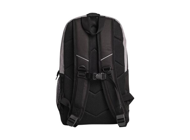 UMBRO Core Backpack Gråmelert 15L Stilig ryggsekk med integrert ballnett